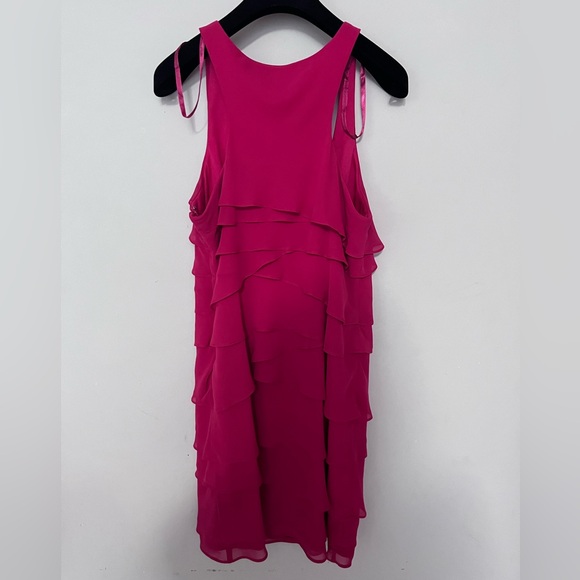 S.L. Fashions Tiered Sleeveless Dress Size 12 - Picture 3 of 9